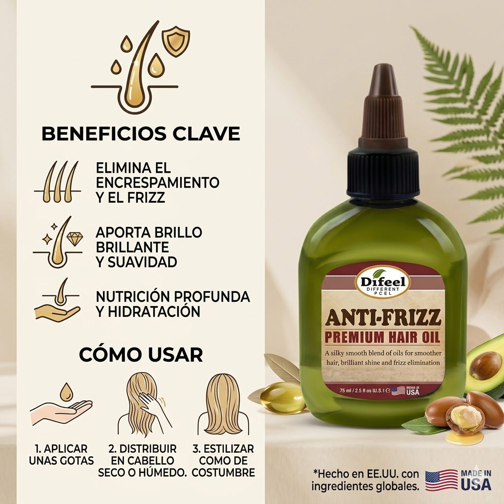 Premium Hair Oil Anti-Frizz 75 ml