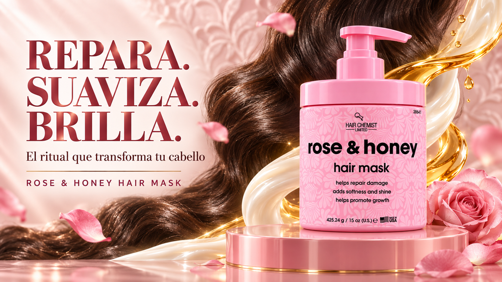 ROSE HONEY HAIR MASK 15 oz.