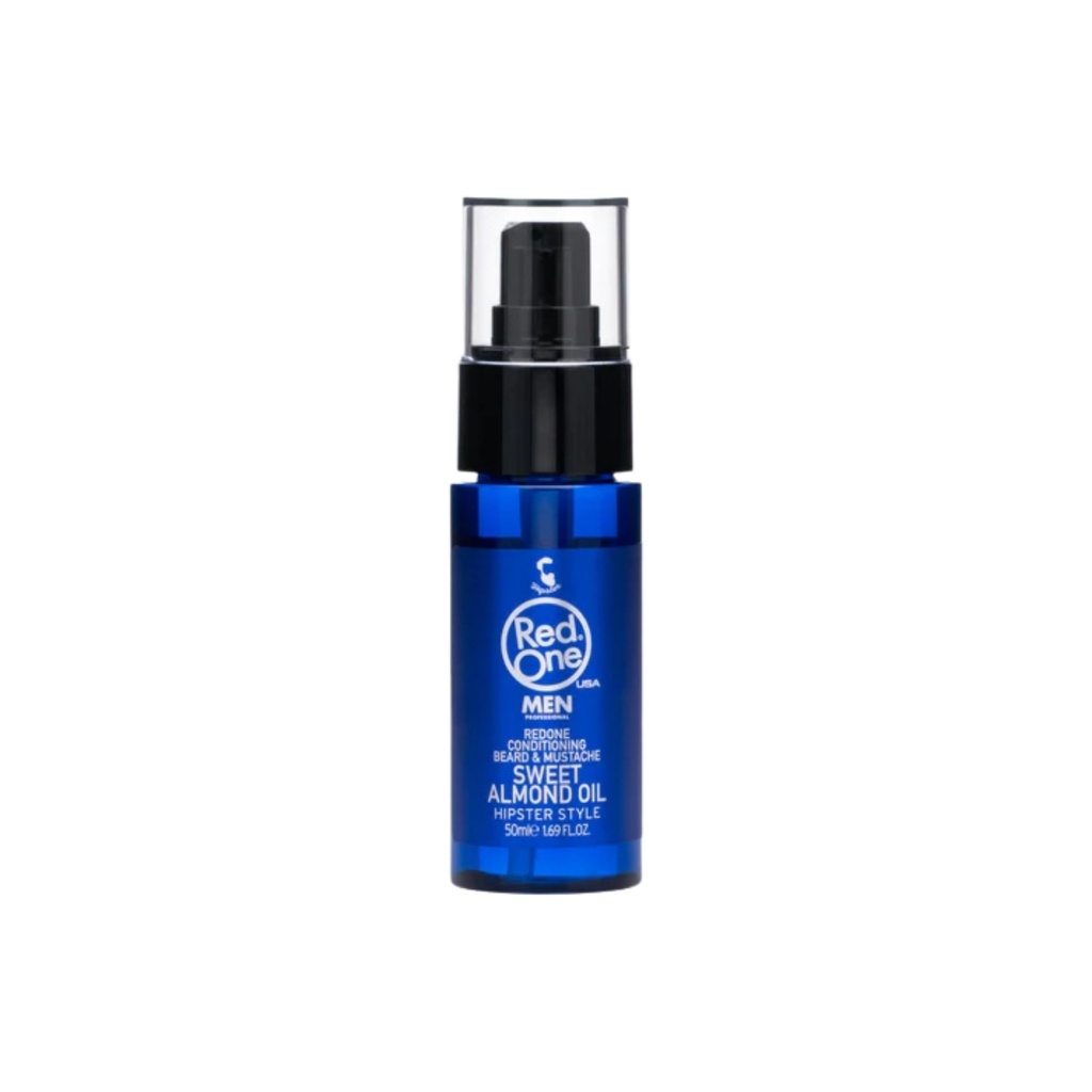 BEARD & MUSTACHE OIL SWEET ALMOND 50ML