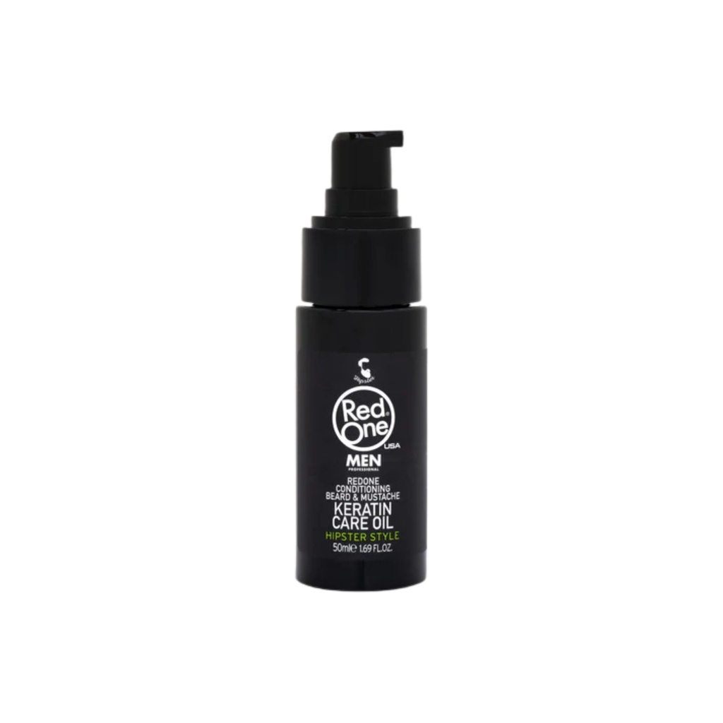 BEARD & MUSTACHE OIL KERATIN 50ML