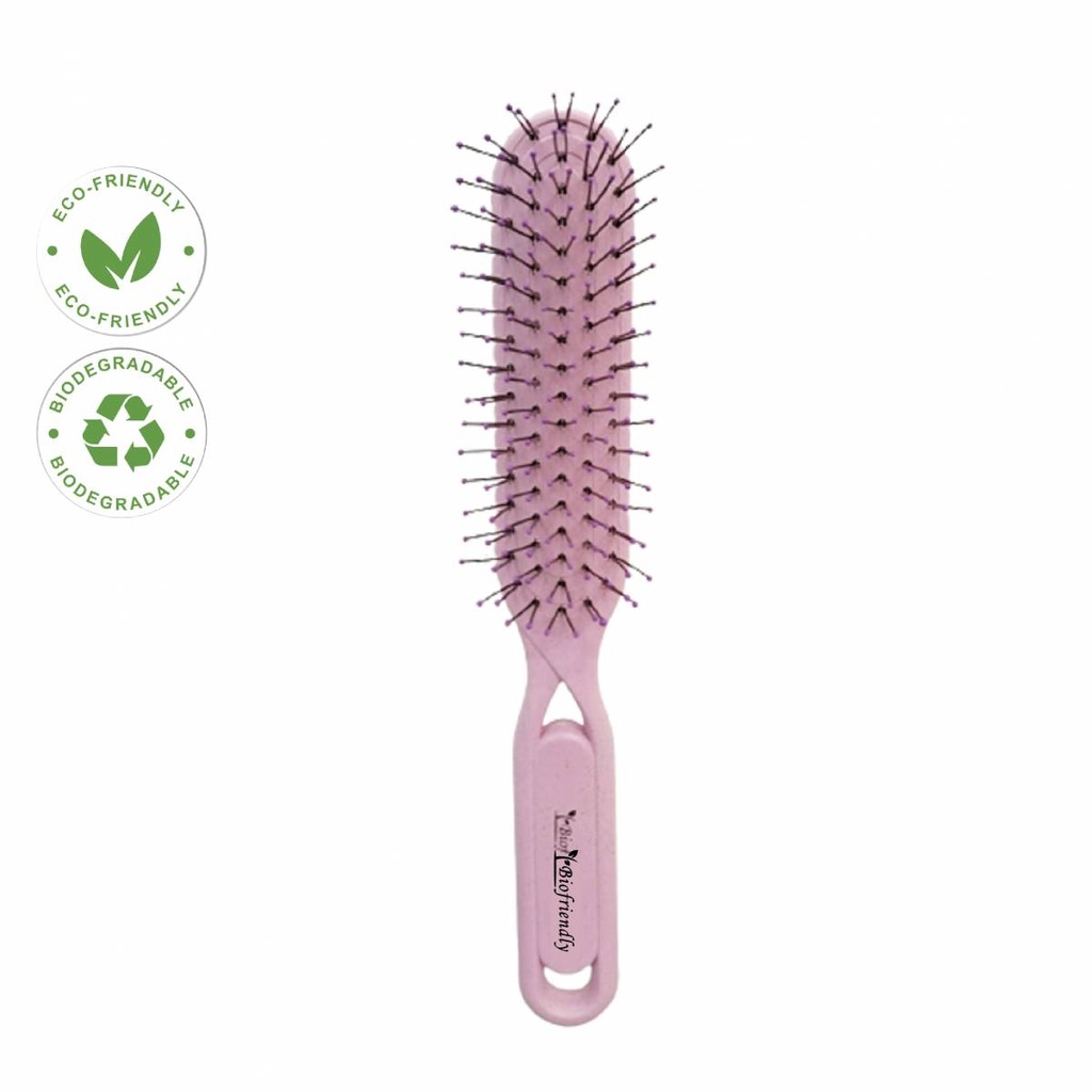 CEPILLO BIOFRIENDLY V-SHAPED BRISTLES NARROW PINK