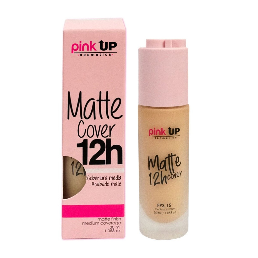 MATTE COVER 12HR PINK UP 600