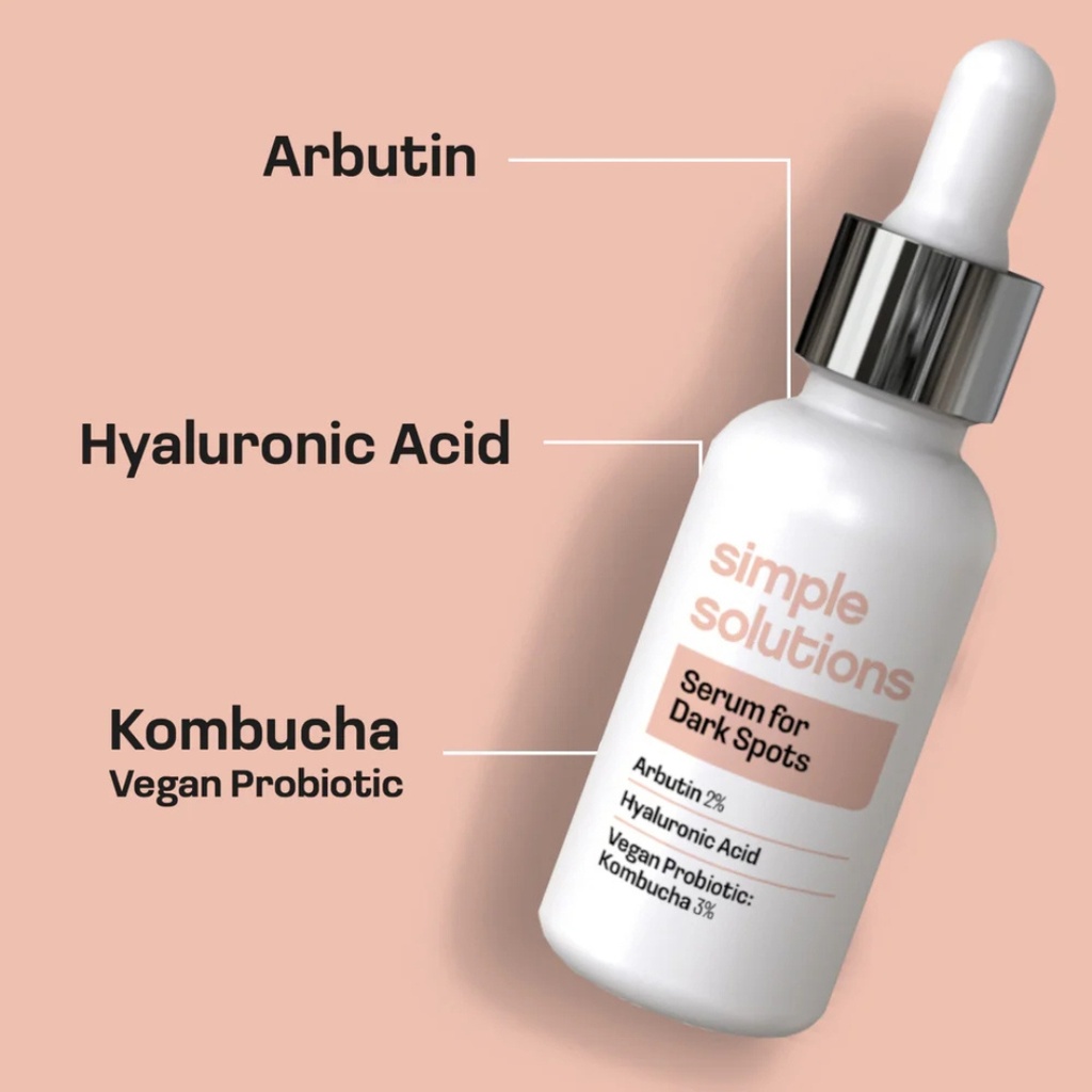 Simple Solutions Suero Manchas Oscuras Arbutina 1 oz.