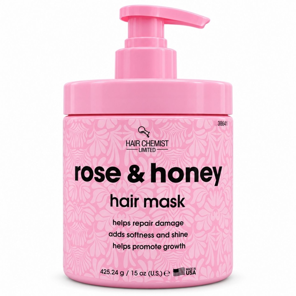 ROSE HONEY HAIR MASK 15 oz.