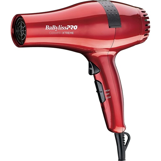 BaBylissPRO® PACK Ceramix Xtreme Blower + Plancha 1´ RED