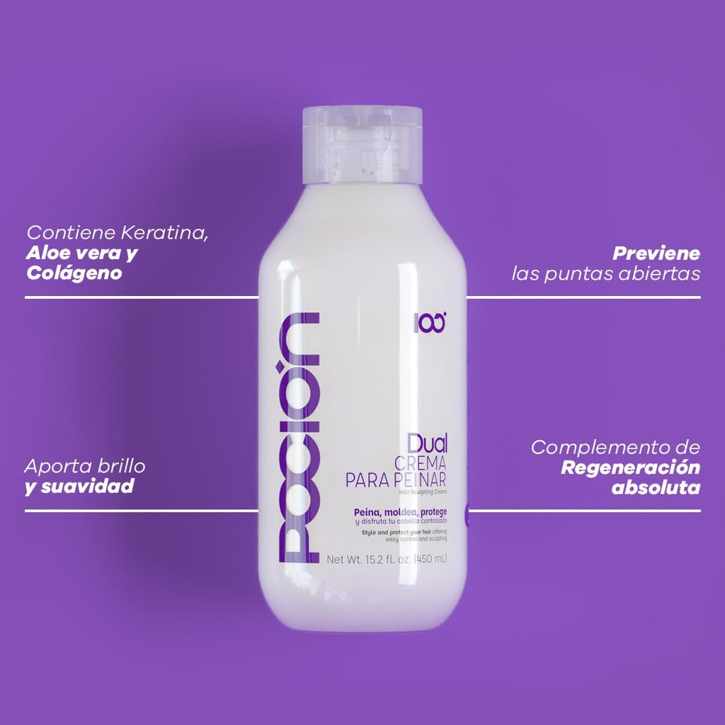 CREMA PARA PEINAR DUAL 450ML