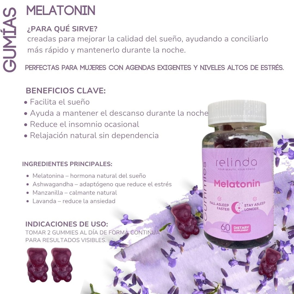 Gumías Melatonina