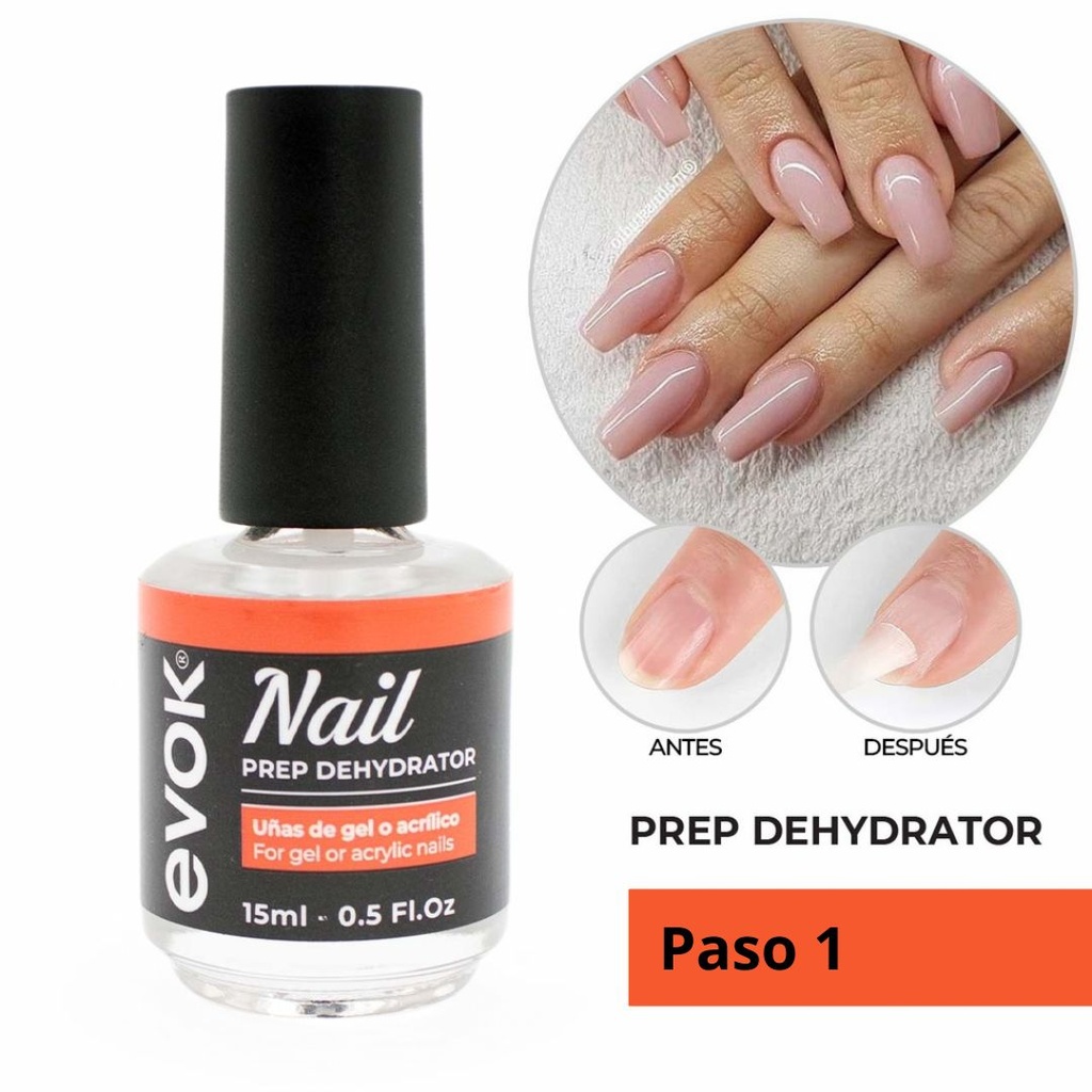 Set Cuccio Builder + PREP PRIMER OIL Mini Lampara EVOK