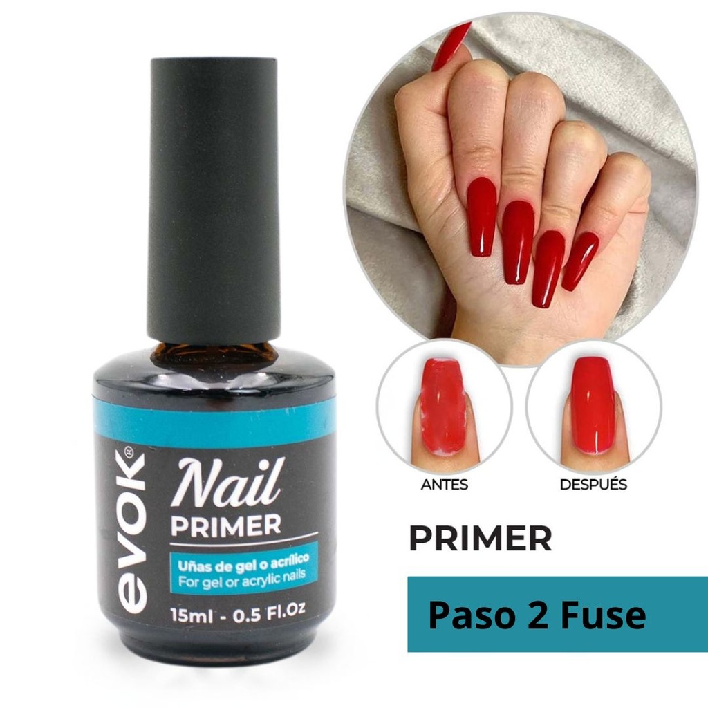 Set Cuccio Builder + PREP PRIMER OIL Mini Lampara EVOK