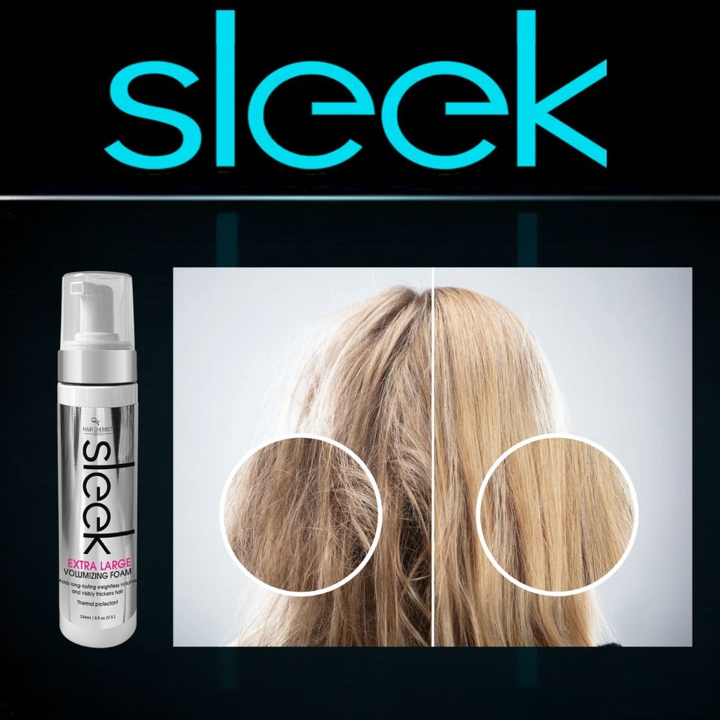 Sleek Extra Large Volumizing Foam 8 oz.
