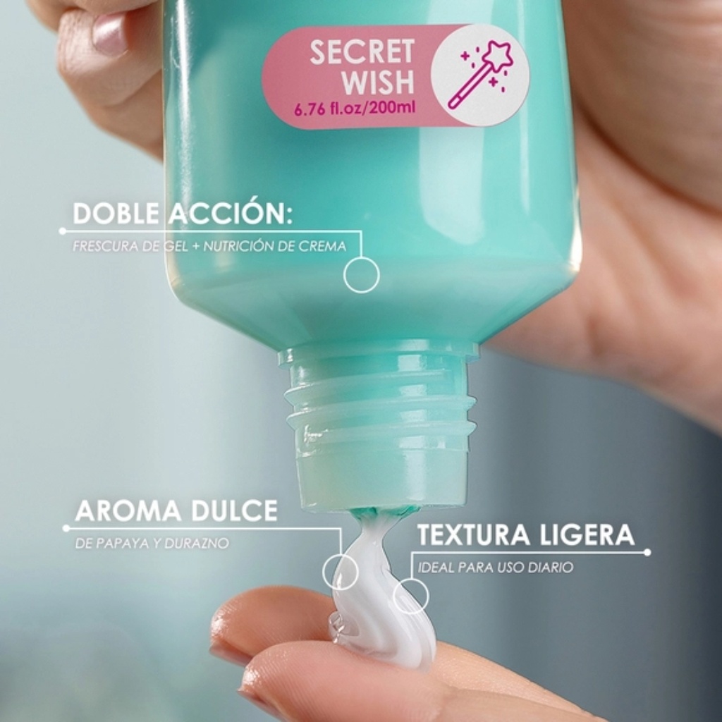 BODY LOTION GEL CREMA SECRET WISH 200ml