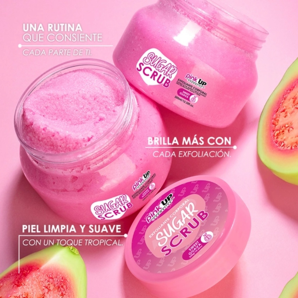 EXFOLIANTE CORPORAL SUGAR SCRUB PINK SCENT 350ml