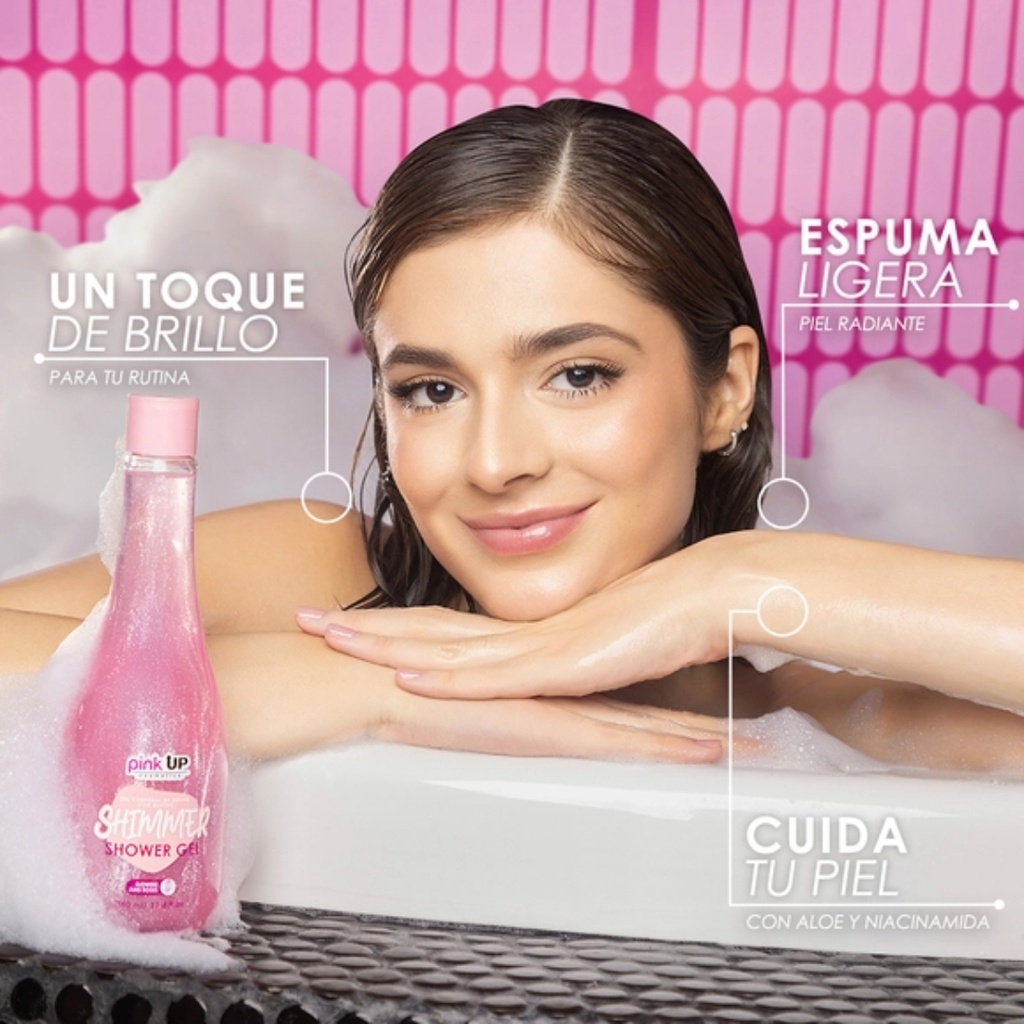 SHOWER GEL CON GLITTER FLOWERS AND ROSES 350ml