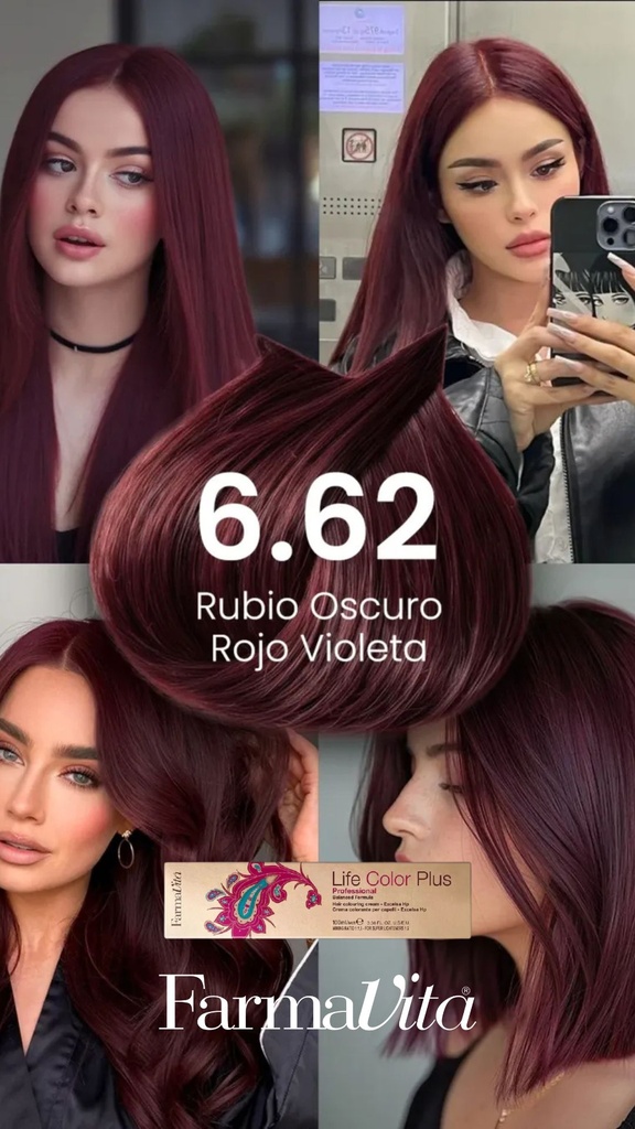 TINTE LIFE COLOR PLUS 6.62 Rubio Oscuro Violeta