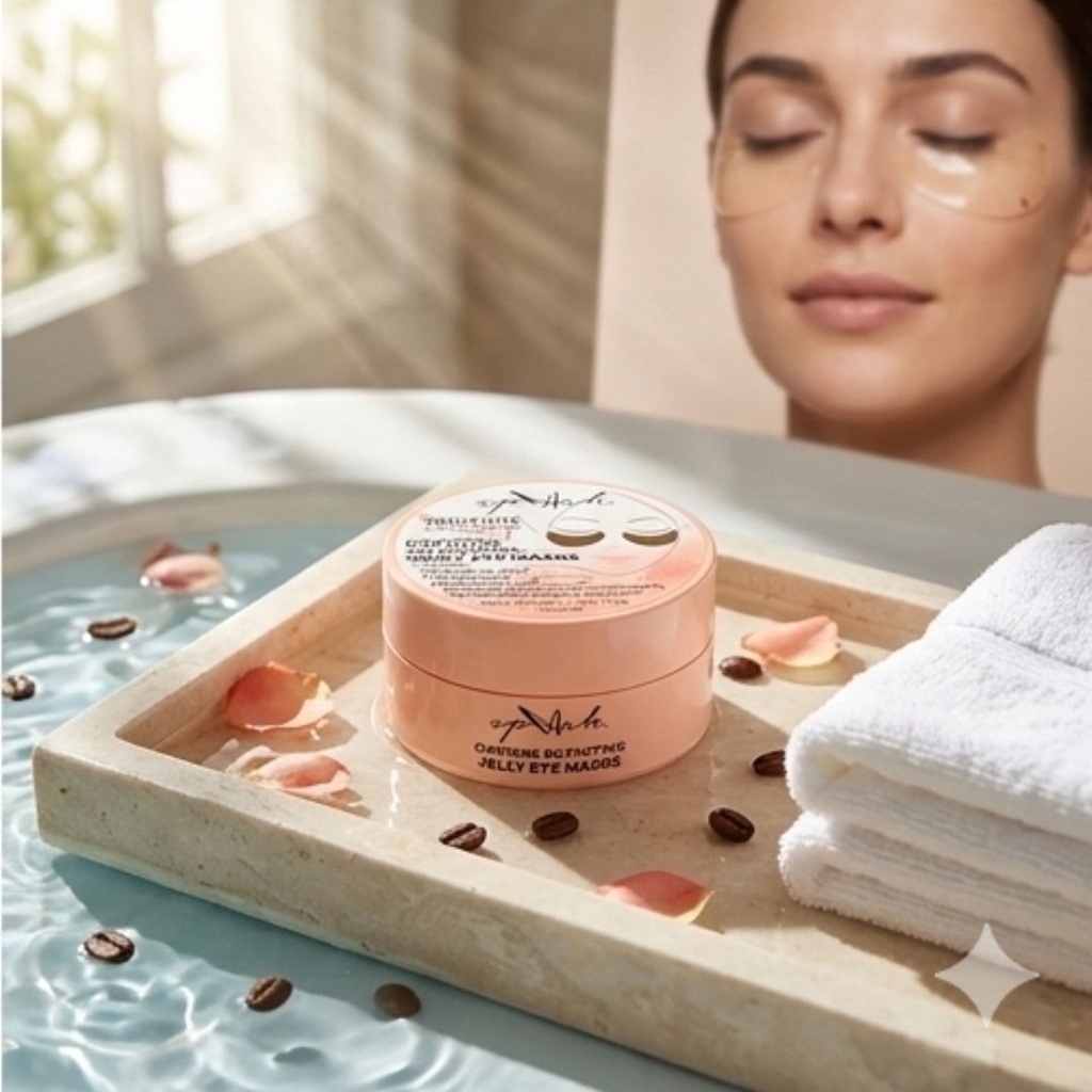 Parches de gelatina Cafeina para ojos Splash Skincare