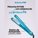 BaBylissPRO® PLANCHA Nano Titanium™ Con Sistema de Vibracion