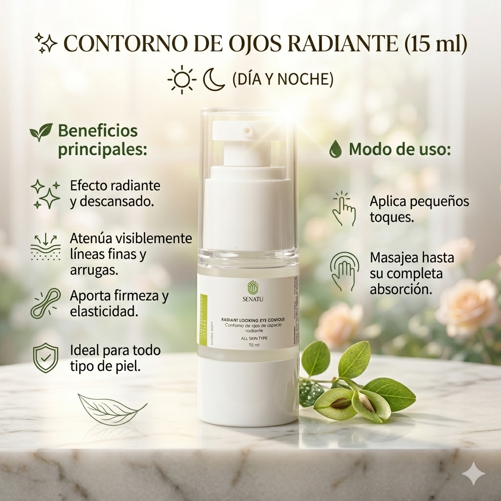 CONTORNO DE OJOS RADIANTE  (15 ml)