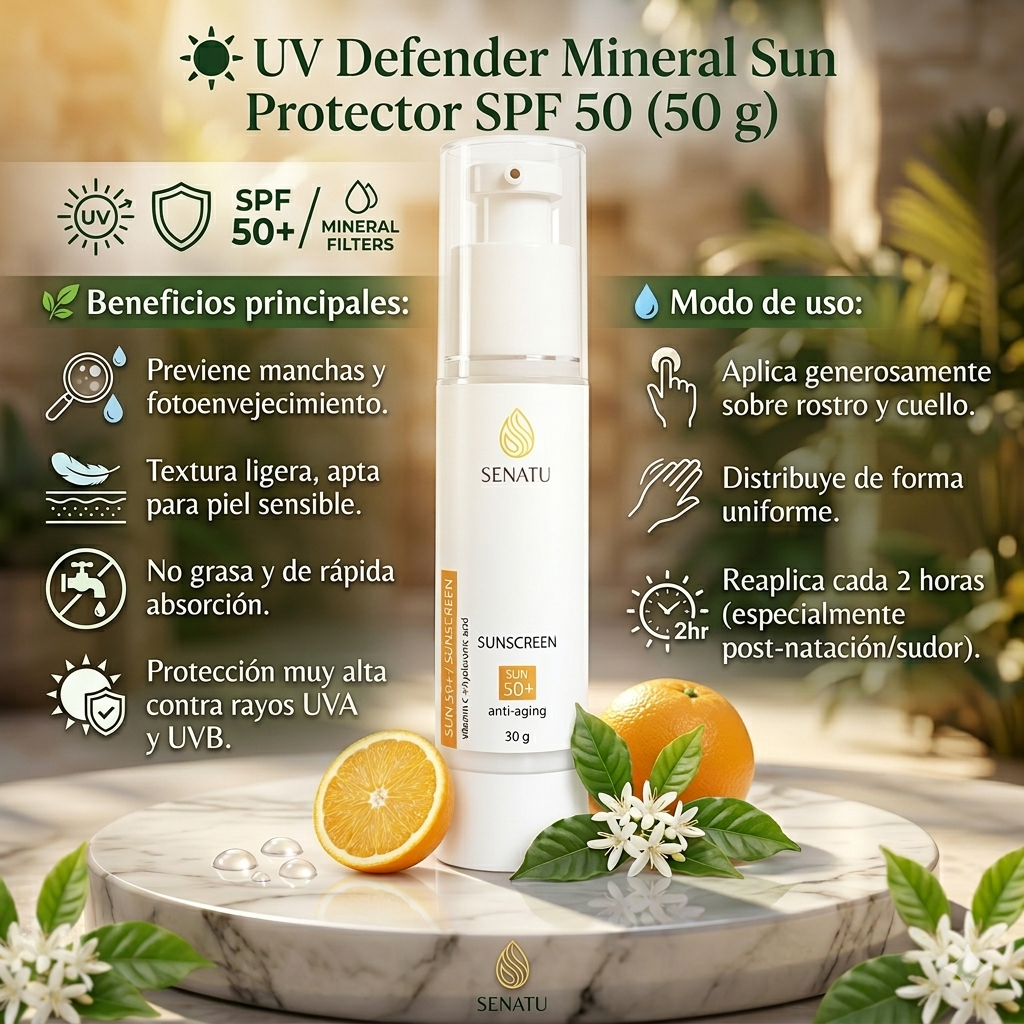 UV Defender Mineral Sun Protector SPF 50