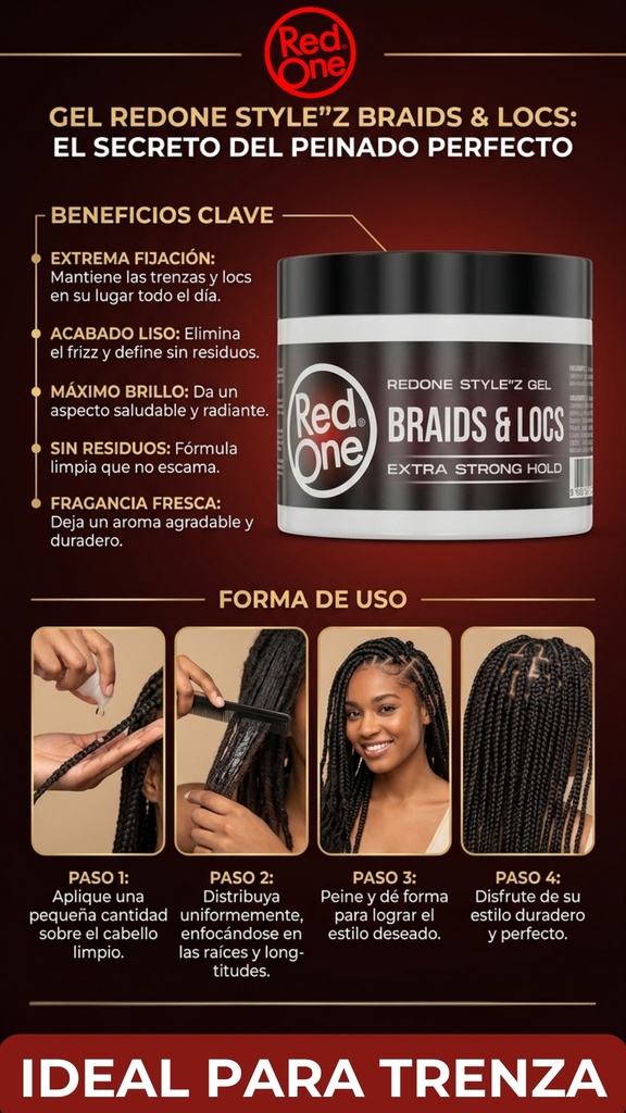 STYLE´Z GEL BRAIDS & LOCS EXTRA STRONG 475ML