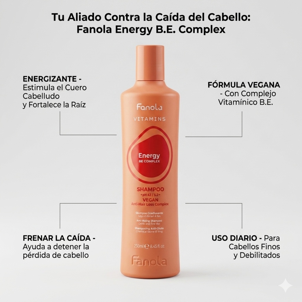 VITAMINS ENERGY SHAMPOO ENERGIZING 350ML