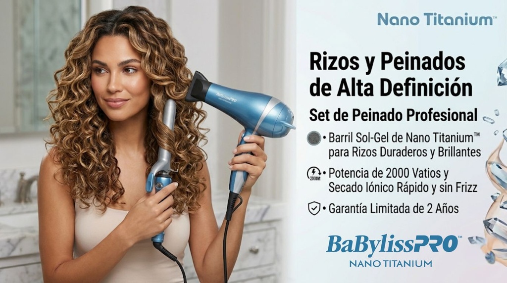 BaBylissPRO® PACK Collection RED CARPET Nano Titanium™