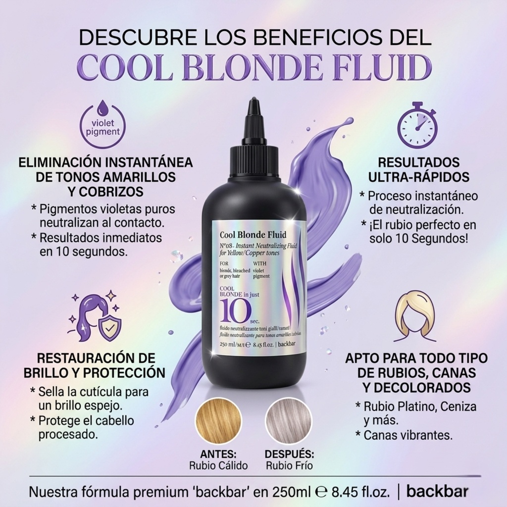COOL BLONDE FLUID N85 250ML