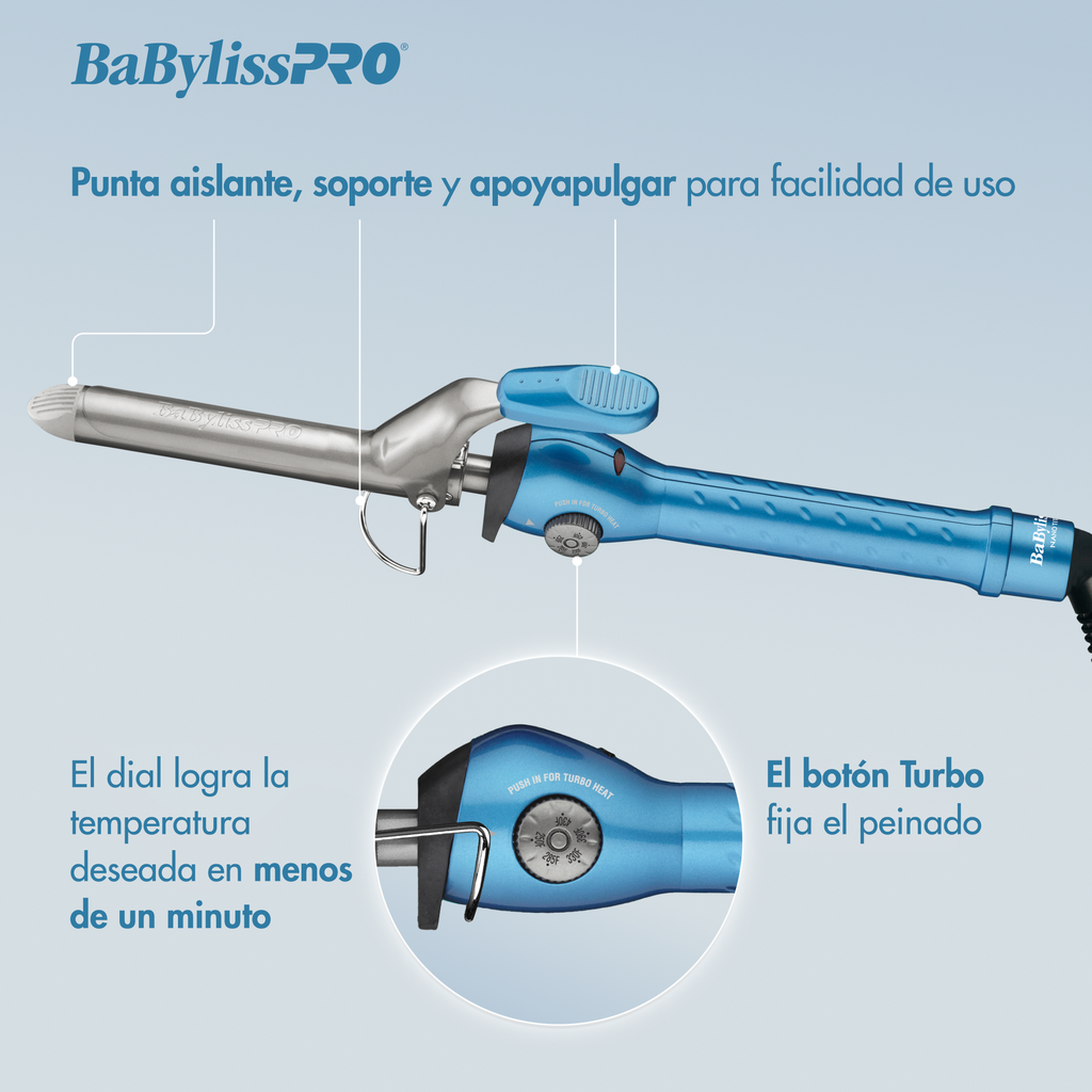 BaBylissPRO® Tenaza Rizador BNT ¾´