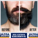 Mens Ultra Growth Basil and Castor Beard Oil 75 ml