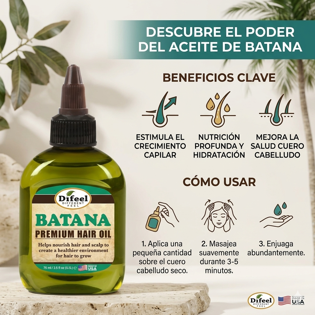 Premium Hair Oil Batana 75 ml.
