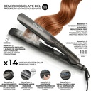 Plancha de Cabello a Vapor Serie 0607