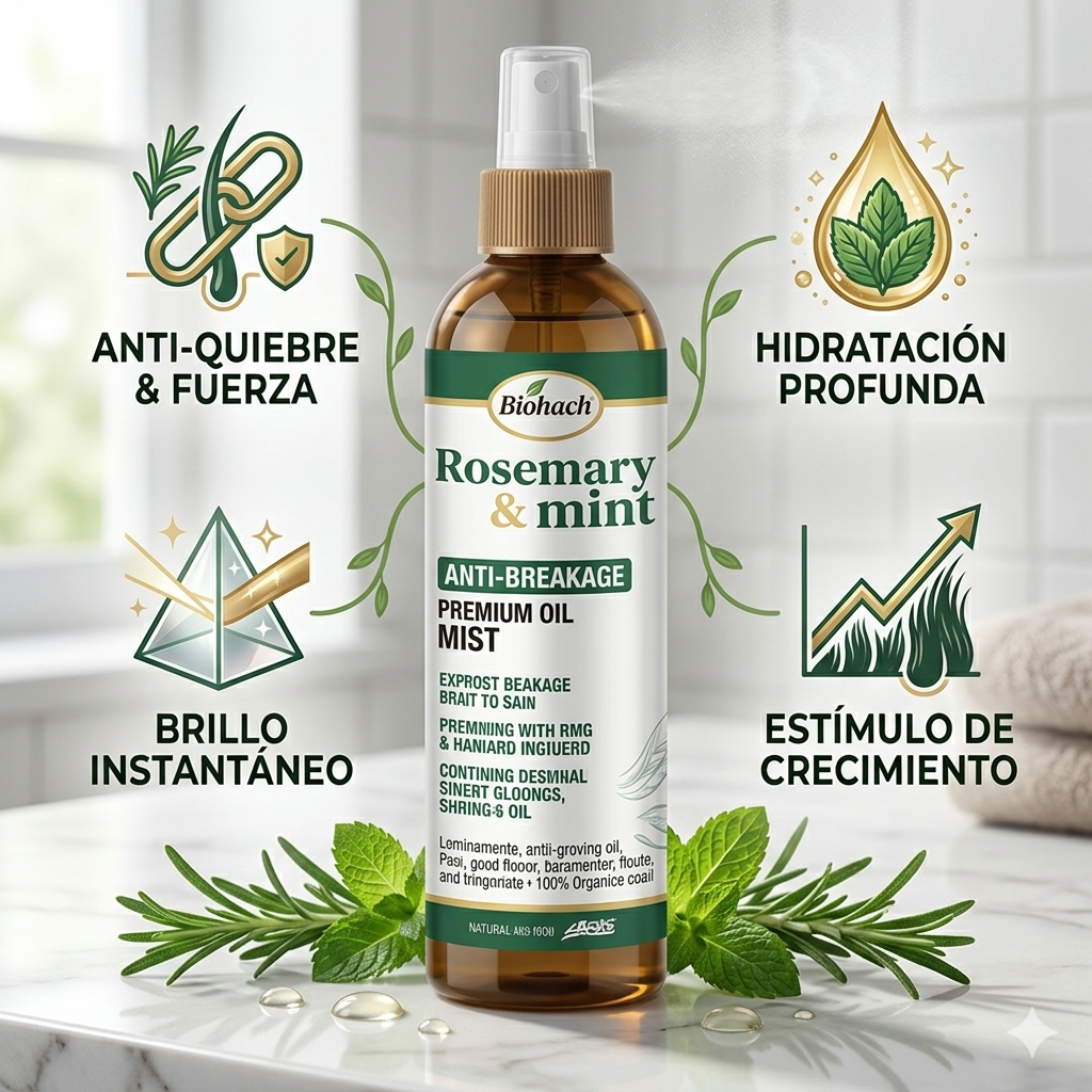 Rosemary and Mint Anti-Breakage Serum Oil 8 oz.