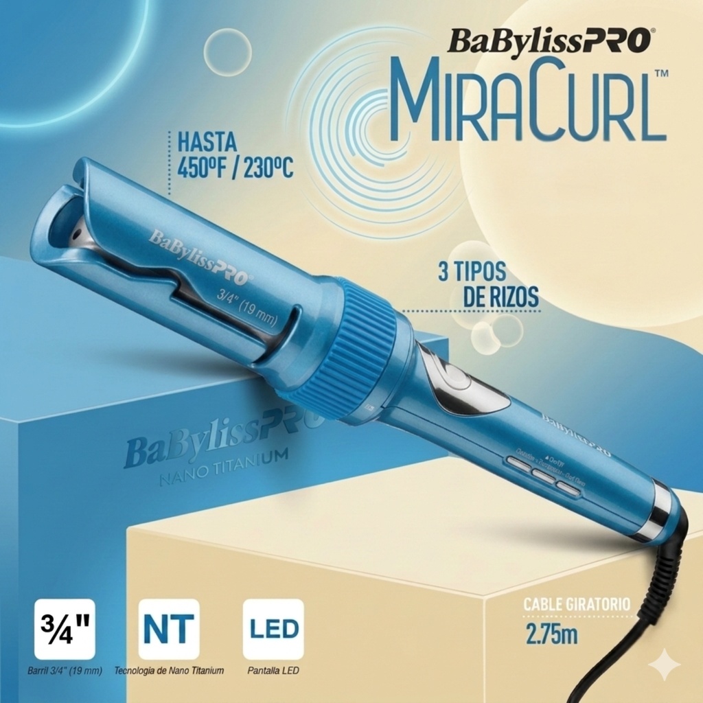 BaBylissPRO® Miracurl Pro 3/4' Blue