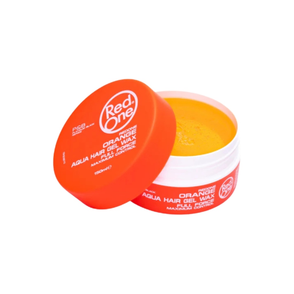 AQUA HAIR GEL WAX FULL FORCE ORANGE 150ML
