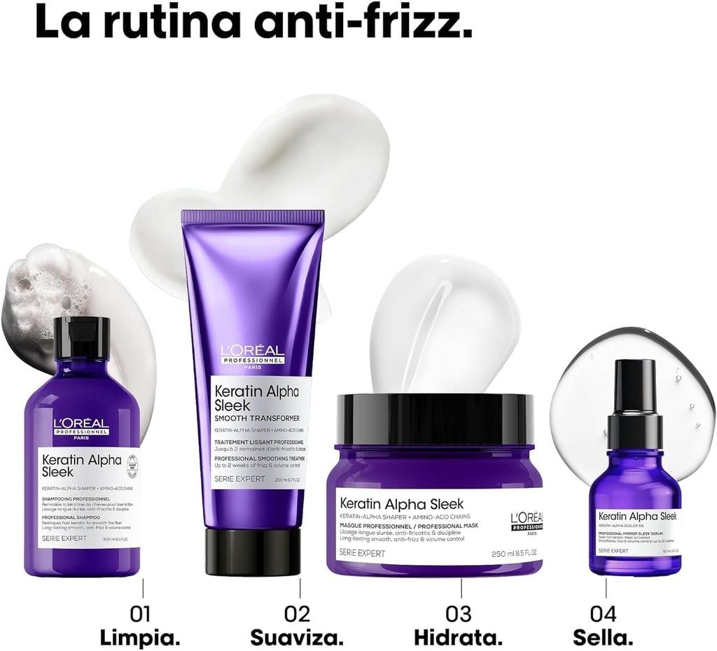Keratin Alpha Sleek Mascarilla 250ml