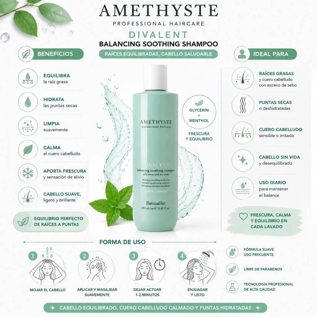 Amethyste Advance Divalent Balancing Shampoo 250ml