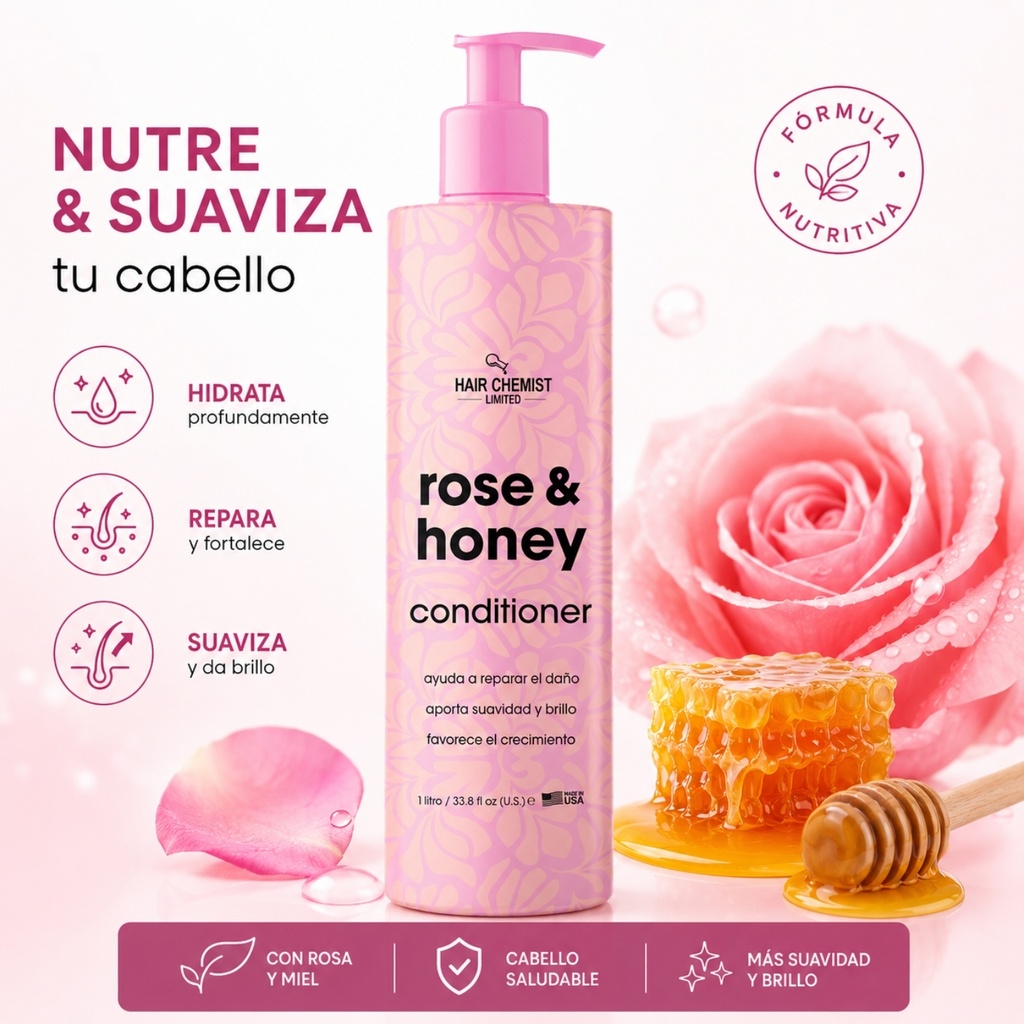 ROSE HONEY CONDITIONER 33.8 oz.