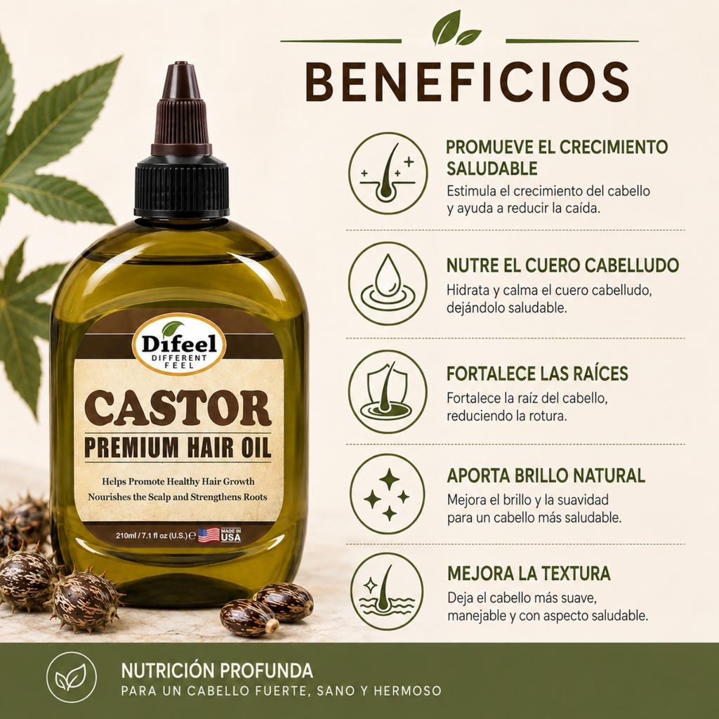 Castor Premium Hair 210ml