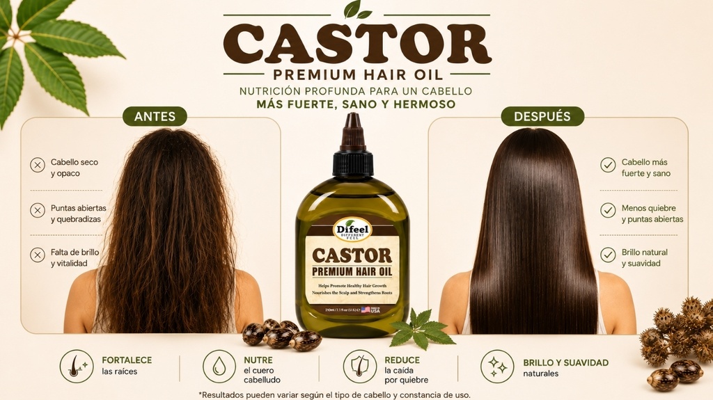 Castor Premium Hair 210ml