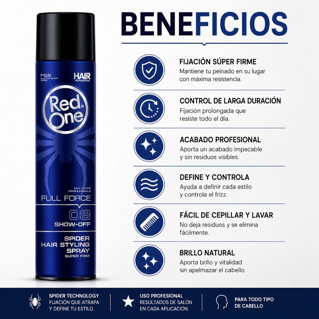 HAIR STYLING SPRAY FULL FORCE SHOW OFF 400ML