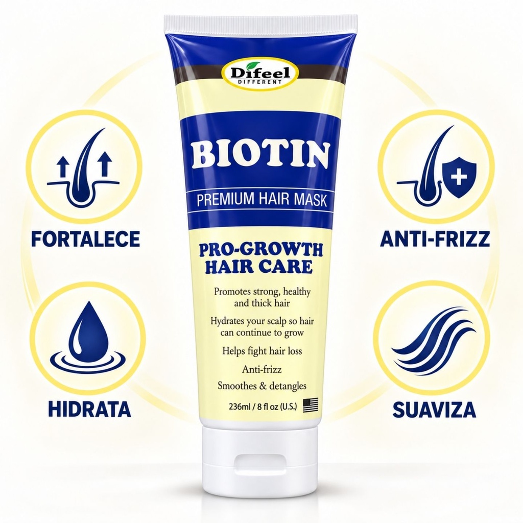 Biotin Pro-growth Hair Mask 8 oz