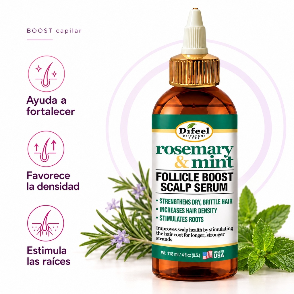 Rosemary & Mint Follicle Boost Scalp Serum 4 oz.