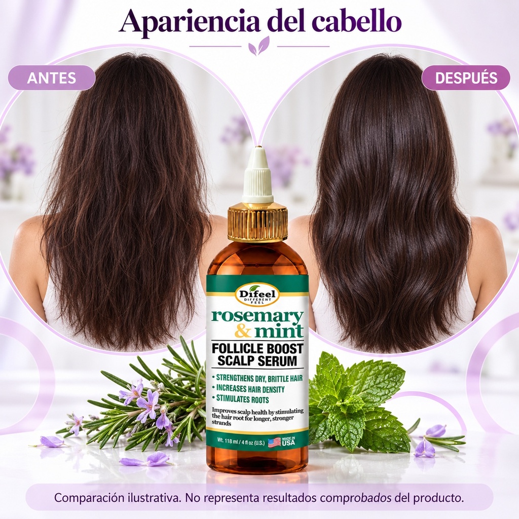 Rosemary & Mint Follicle Boost Scalp Serum 4 oz.