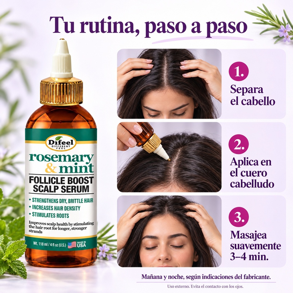 Rosemary & Mint Follicle Boost Scalp Serum 4 oz.