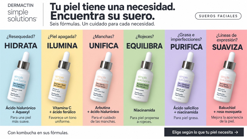 Simple Solutions Suero Luminosa y Uniforme Vitamina C 30 Ml