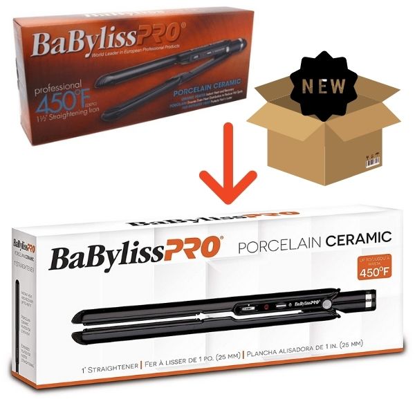 BaBylissPRO® FLAT Porcelain Ceramic 1´