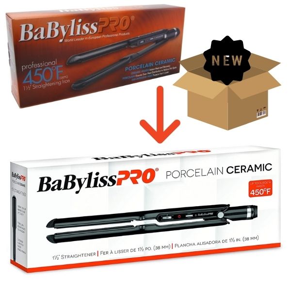 BaBylissPRO® FLAT Porcelain Ceramic 11/2´