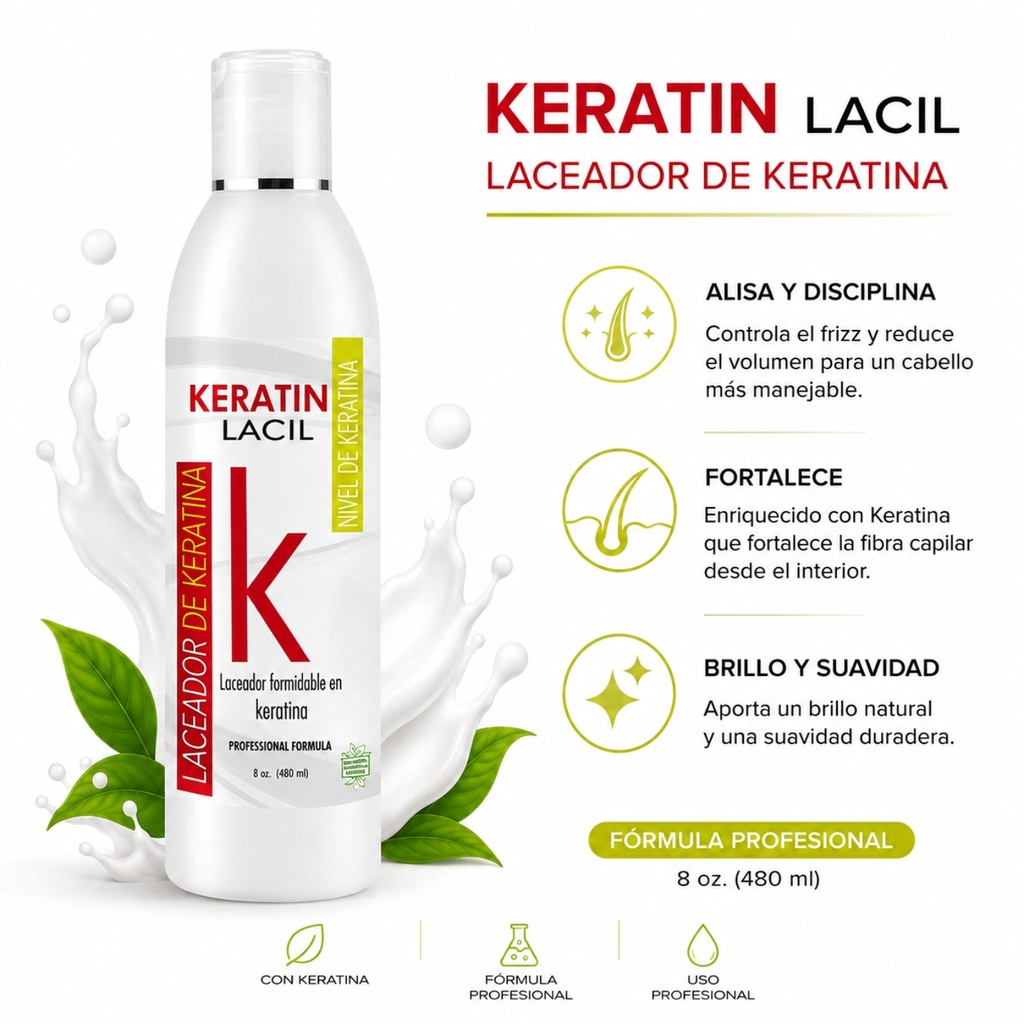 KERATIN LACIL 8 OZ