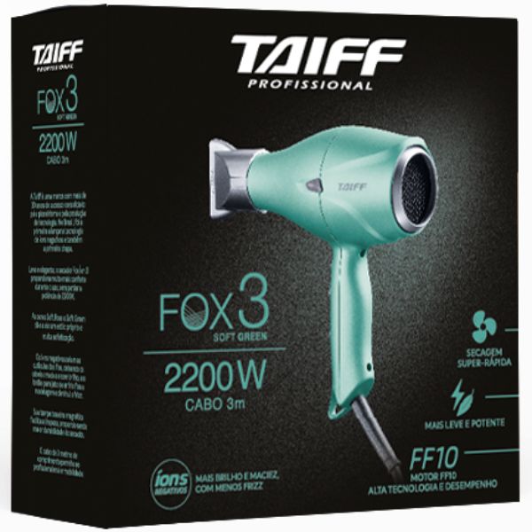 TAIFF BLOWER FOX 3 GREEN 2200 WATTS