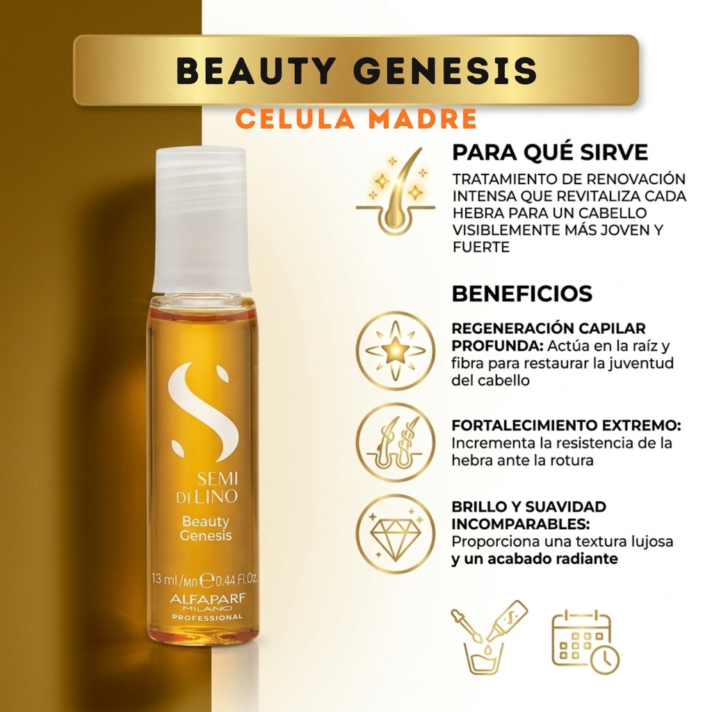 Ampolla Sublime Cellula Madre Beauty Genesis 13 ml