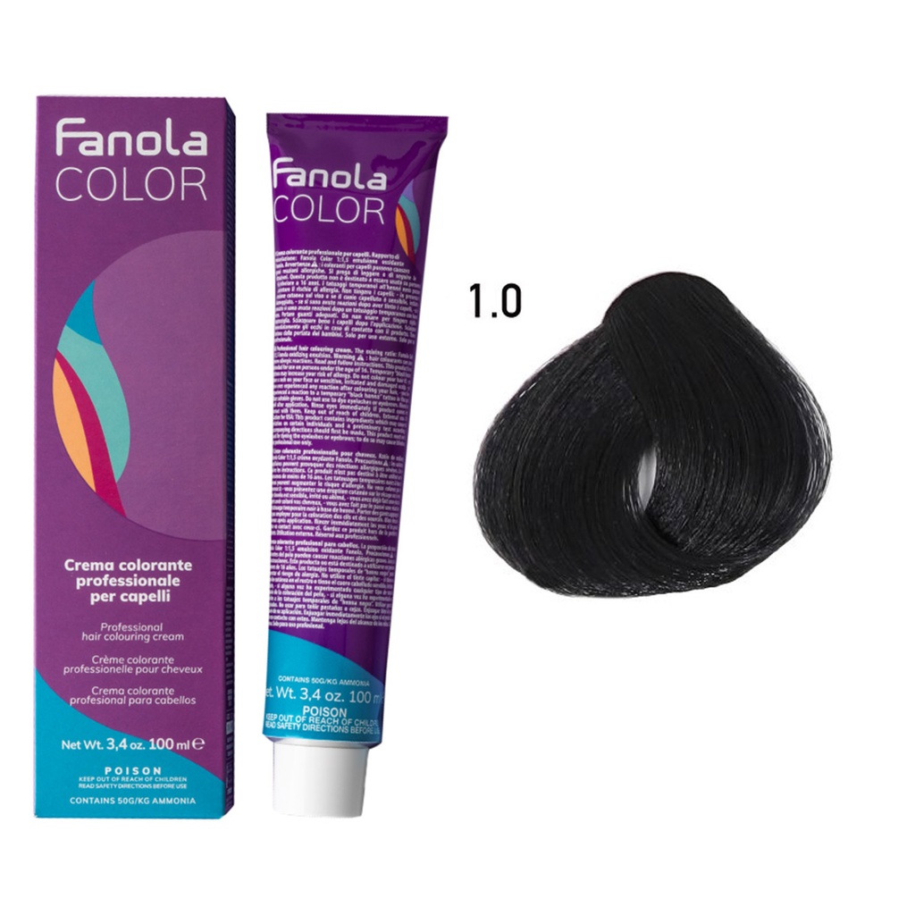 TINTE FANOLA 1.0 100ML NATURAL